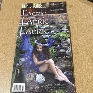 Faerie Magazine Complete 2006 Set Lot of 4 Spring Summer Autumn Winter OOP